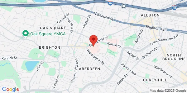 Map of 736 Cambridge St Boston, MA 02135