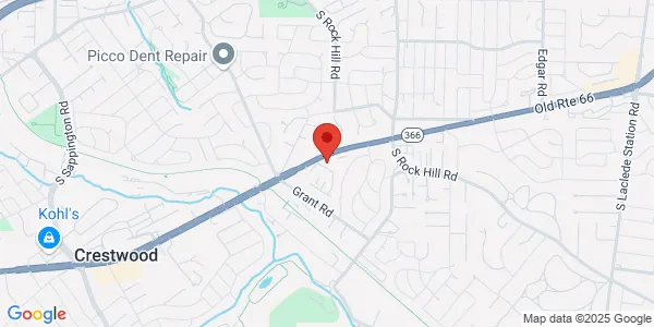 Map of 8790 Watson Rd Ste 100 Saint Louis, MO 63119