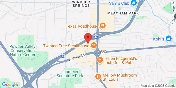 Map of 10777 Sunset Office Dr Ste 40 Sunset Hills, MO 63127