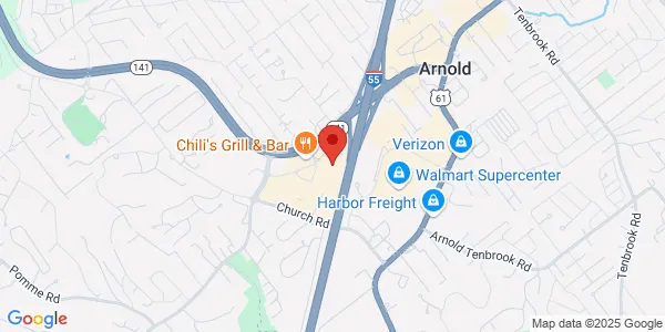 Map of 832 Arnold Commons Dr Arnold, MO 63010