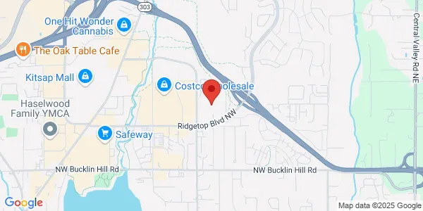 Map of 1780 NW Myhre Rd Ste 1220 Silverdale, WA 98383