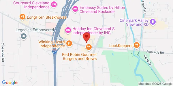 Map of 6701 Rockside Rd Independence, OH 44131