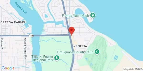 Map of 5501 Roosevelt Blvd Jacksonville, FL 32244
