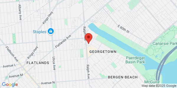 Map of 2035 Ralph Ave Brooklyn, NY 11234