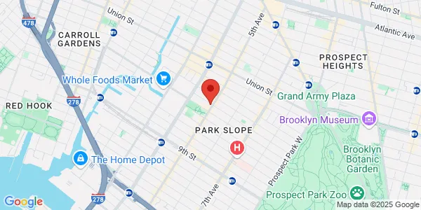 Map of 306 5th Ave Brooklyn, NY 11215