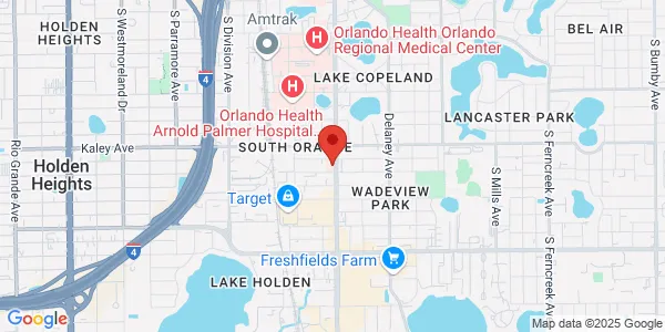 Map of 2010 S Orange Ave Orlando, FL 32806