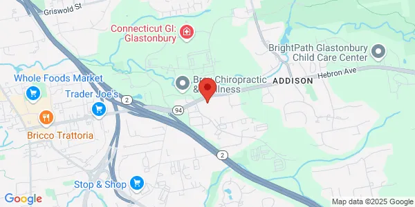 Map of 704 Hebron Ave Ste 201 Glastonbury, CT 06033