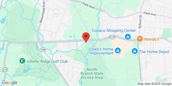 Map of 533 Cottage Grove Bloomfield, CT 06002