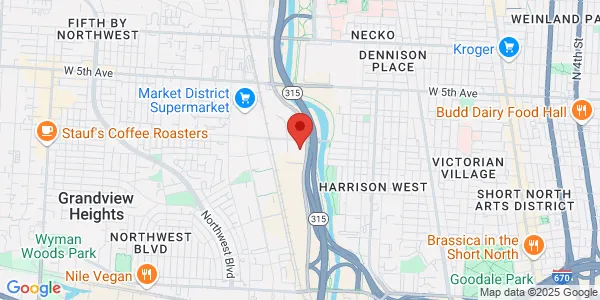 Map of 1145 Olentangy River Rd The Ohio State University Comprehensive Cancer Center Columbus, OH 43212