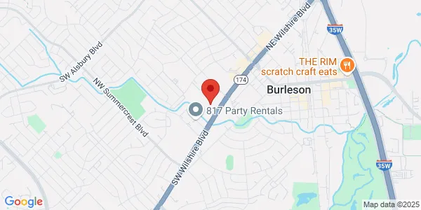 Map of 344 SW Wilshire Blvd Ste I-105 Burleson, TX 76028