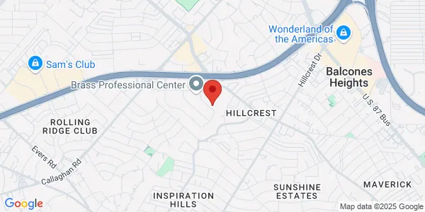 Map of 4243 Piedras Dr E Ste 260 San Antonio, TX 78228