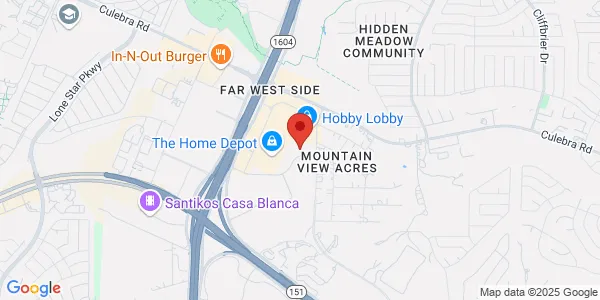 Map of 5715 Rogers Rd San Antonio, TX 78251