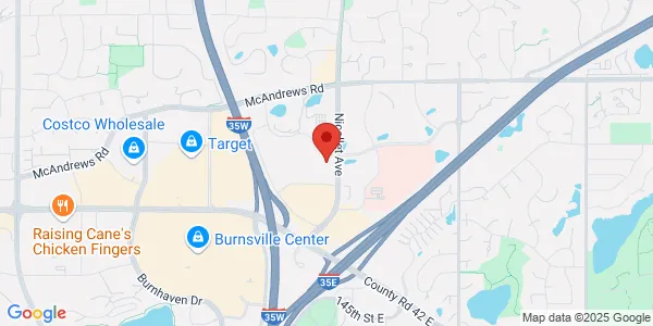 Map of 14000 Nicollet Ave Ste 204 Burnsville, MN 55337