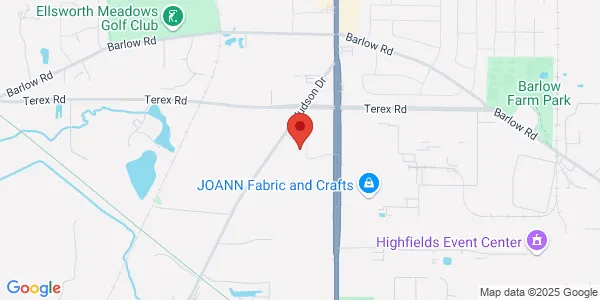 Map of 5655 Hudson Dr Ste 200 Hudson, OH 44236