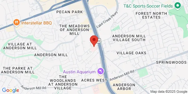 Map of 12505 Hymeadow Dr Ste 2C Austin, TX 78750