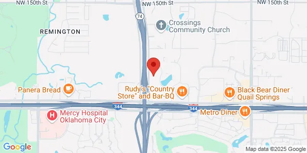 Map of 14000 Portland Ave Oklahoma City, OK 73134