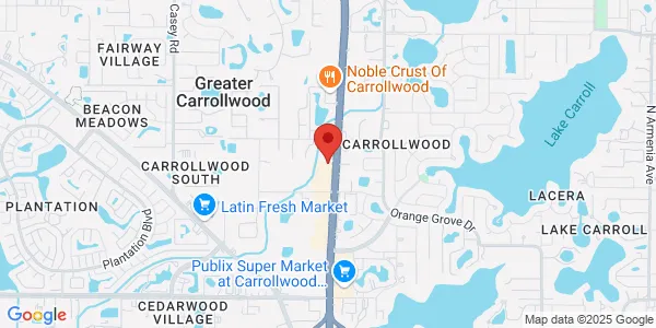 Map of 11008 N Dale Mabry Hwy Tampa, FL 33618