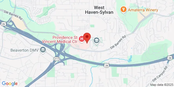 Map of 9155 SW Barnes Rd Ste 830 Portland, OR 97225