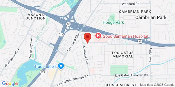 Map of 2506 Samaritan Ct Fl 2 San Jose, CA 95124