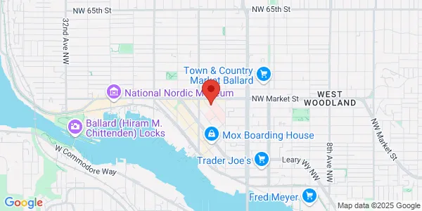 Map of 5300 Tallman Ave NW Ste 301 Seattle, WA 98107