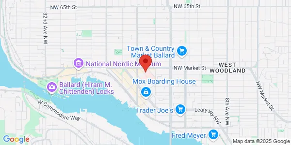 Map of 5300 Tallman Ave NW Second Floor Seattle, WA 98107