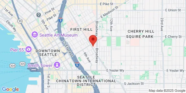 Map of 515 Minor Ave Seattle, WA 98104