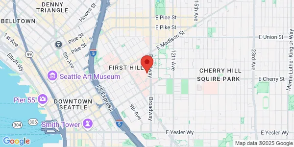 Map of 747 Broadway Seattle, WA 98122