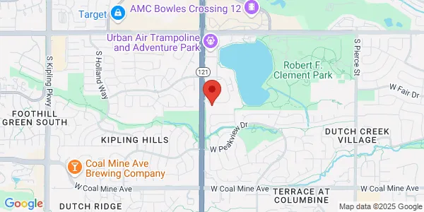Map of 6196 S Ammons Way Littleton, CO 80123