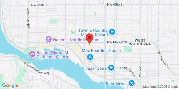 Map of 5350 Tallman Ave NW Ste 420 Seattle, WA 98107