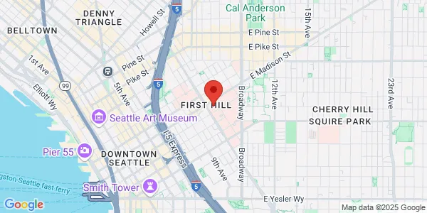 Map of 1101 Madison St Ste 700 Seattle, WA 98104