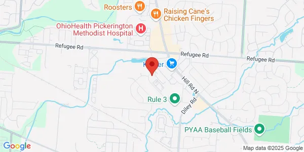 Map of 799 Windmiller Dr Pickerington, OH 43147