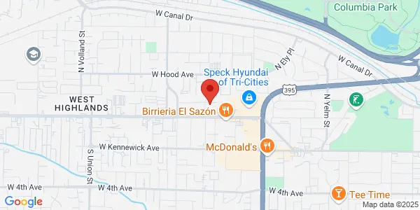 Map of 320 N Johnson St Ste 850 Kennewick, WA 99336