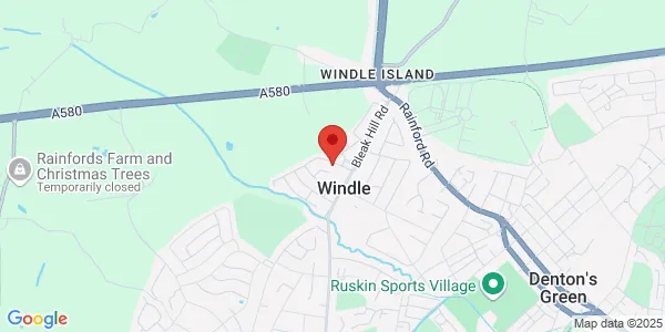 Map of 31-33 Lynton Way Windle St Helens WA10 6EQ United Kingdom