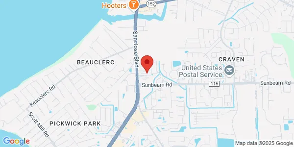 Map of 3830 Williamsburg Park Blvd Unit 4 Jacksonville, FL 32257