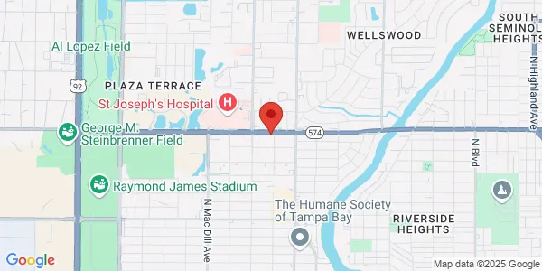 Map of 2700 W Dr Martin Luther King Jr Blvd Ste 130 Tampa, FL 33607