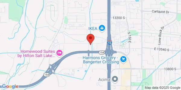 Map of 195 West 13490 S Draper, UT 84020