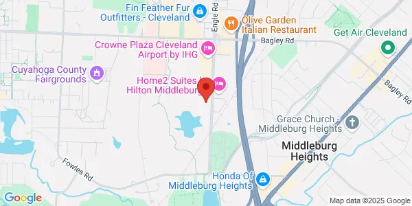 Map of 7380 Engle Rd Middleburg Heights, OH 44130
