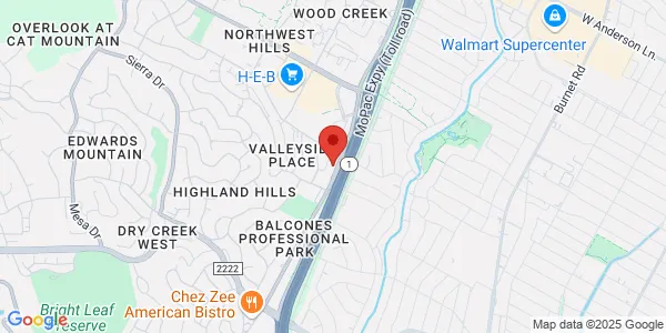 Map of 6500 N Mopac Bldg 3, Ste 200 Austin, TX 78731