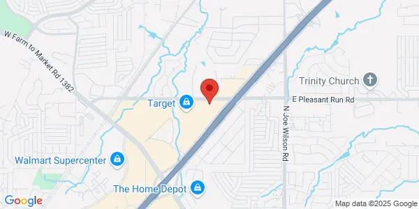 Map of 420 E Pleasant Run Rd Ste 330 Cedar Hill, TX 75104