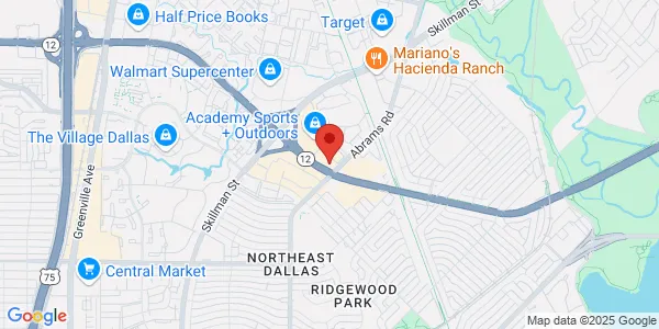 Map of 6411 East Northwest Hwy Ste 120 Dallas, TX 75231