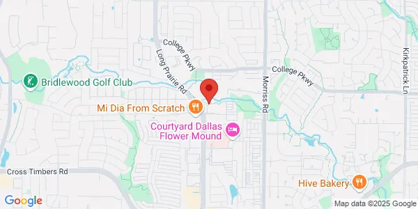 Map of 4630 Long Prairie Rd Ste 210 Flower Mound, TX 75028