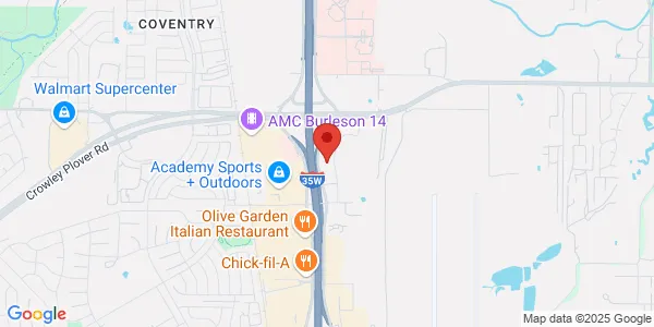 Map of 12601 South Fwy Ste 110 Burleson, TX 76028