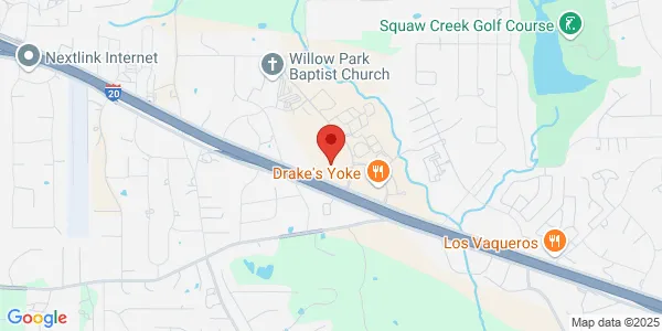 Map of 101 Crown Pointe Blvd Willow Park, TX 76087