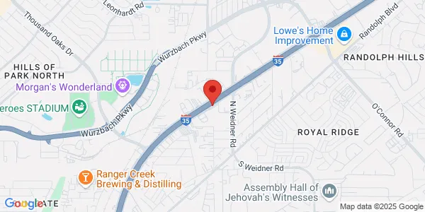 Map of 7460 Ih 35 N San Antonio, TX 78218