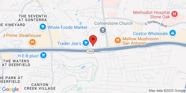 Map of 323 North Loop 1604 W San Antonio, TX 78232