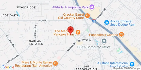 Map of 5206 Research Dr San Antonio, TX 78240