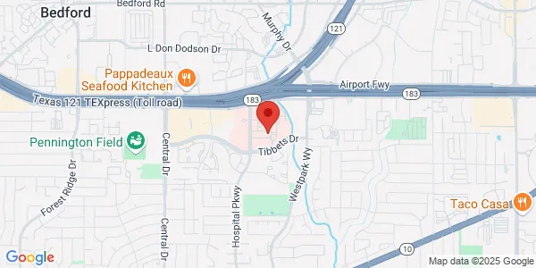 Map of 1604 Hospital Pkwy Ste 403 Bedford, TX 76022