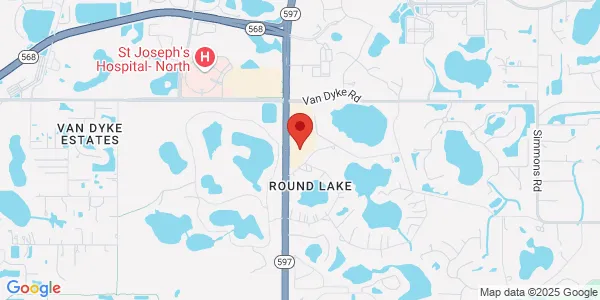 Map of 17503 N Dale Mabry Hwy Lutz, FL 33548