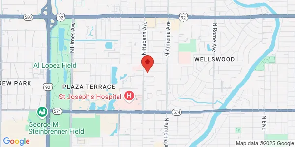 Map of 4719 N Habana Ave Tampa, FL 33614