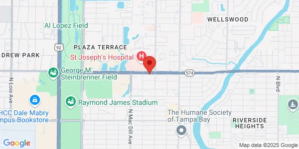 Map of 2810 W Dr Martin Luther King Jr Blvd Tampa, FL 33607